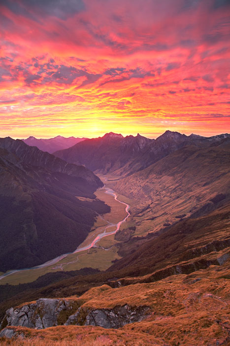 Mount Aspiring National Park, South Island, New Zealand